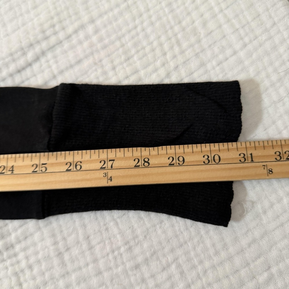 Vintage Old Navy Shirt Womens XXL Black Y2K Turtleneck Henley Long Sleeve Ribbed - Picture 15 of 16